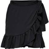 Ruffles Skirts Only Olivia Wrap Skirt - Black