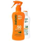 UVB Protection Gift Boxes & Sets Babaria Aloe Vera Sunscreen Spray SPF50 200ml + After Sun 100ml