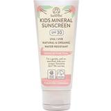 Alcohol Free Sun Protection Suntribe All Natural Mineral Kids Vanilla Sunscreen SPF30 100ml