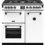 Stoves 90cm - Gas Ovens Gas Cookers Stoves Richmond Deluxe S900G White
