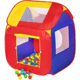 Ball Pit Set tectake Play Tent with 200 Balls Pop Up Tent - 200 balls