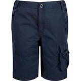 Buttons Trousers Children's Clothing Regatta Kid's Shorewalk Cargo Shorts - Navy