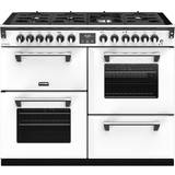 110cm - Griddle Gas Cookers Stoves Richmond Deluxe S1100DF White