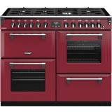 110cm - 240 V Gas Cookers Stoves Richmond Deluxe S1100DF Red