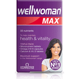 Capsules Vitamins & Minerals Vitabiotics Wellwoman Max 84 pcs
