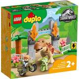 Lego Duplo Lego Duplo Jurassic World T Rex &Triceratops Dinosaur Breakout 10939
