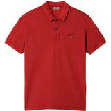 Napapijri Men Polo Shirts Napapijri Elbas Short Sleeve Polo Shirt - Red