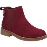 Zipper Chelsea Boots Hush Puppies Maddy - Red