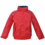 Fleece Lined - Parkas Jackets Regatta Kid's Dover Waterproof Insulated Jacket - Classic Red Navy