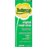 Omega Pharma Cold - Cough Medicines Buttercup Original Cough 200ml 200ml Liquid