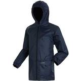 Blue Shell Jackets Children's Clothing Regatta Kid's Stormbreak Waterproof Shell Jacket - Navy