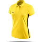 Women - Yellow Polo Shirts Nike Academy 18 Performance Polo Shirt Women - Tour Yellow/Anthracite/Black