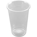 Plastic Cups Transparent 50-pack