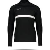 Long Sleeves T-shirts Children's Clothing Nike Older Kid's Dri-FIT Academy Football Drill Top - Black/White (CW6112-010)