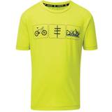 Elastane T-shirts Dare2B Kid's Rightful Graphic T-shirt - Lime Punch Green (DKT428-3N8)