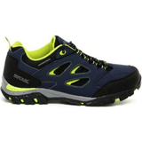 Children's Shoes Regatta Kid's Holcombe Low Walking Shoes - Navy Blazer Lime Punch