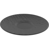 Black Dishes Villeroy & Boch Manufacture Rock Saucer Plate 15.5cm