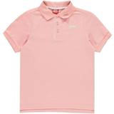 Pink Polo Shirts Children's Clothing Slazenger Junior Boy's Plain Polo Shirt - Pink