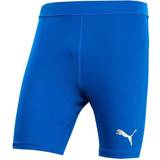 Men Base Layer Trousers Puma Liga Baselayer Short Tights Men - Electric Blue Lemonade