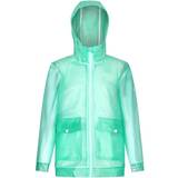 Polyurethane Rain Jackets Children's Clothing Regatta Kid's Hallow Jacket - Ice Green (RKN105_041)