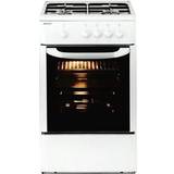 50cm - Electric Ovens Cookers Beko CSG 42009 DW White