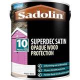 Sadolin White Paint Sadolin Superdec Opaque Wood Protection Super White 5L