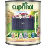 Cuprinol Blue - Outdoor Use Paint Cuprinol Garden Shades Wood Paint Iris, Coastal Mist 1L