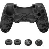 Nitho Gaming Accessories Nitho PS4 Controller Gaming Kit Set - Black Camo