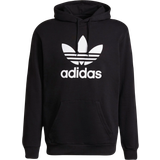 Adidas originals trefoil hoodie men's adidas Adicolor Classics Trefoil Hoodie - Black/White