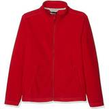 Quick Drying Fleece Garments Regatta Kid's Brigade II Full Zip Fleece - Classic Red (TRF515-42D)