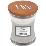 Woodwick Lavender & Cedar Small Scented Candle 85g