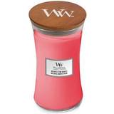 Woodwick Melon & Pink Quartz Large Scented Candle 609g