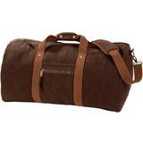 Brown Duffle Bags & Sport Bags Quadra QD613 Vintage Canvas Holdall - Vintage Brown