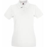 Fruit of the Loom Premium Short Sleeve Polo Shirt - White