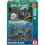 Schmidt Classic Jigsaw Puzzles Schmidt Waterfall 1000 Pieces
