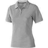 Elevate Calgary Short Sleeve Ladies Polo Shirt - Grey Melange