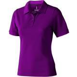 Elevate Calgary Short Sleeve Ladies Polo Shirt - Plum