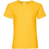 Fruit of the Loom Girl's Valueweight T-Shirt - Sunflower (61-005-034)