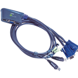 Aten CS62US USB A/3.5mm/VGA - VGA/3.5mm/USB A Mini Adapter