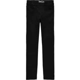 Leggings - Pocket Trousers Name It Super Stretch Twill Leggings - Black/Black (13148781)