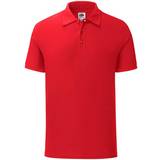 Unisex Polo Shirts Fruit of the Loom Iconic Polo Shirt Unisex - Red