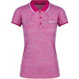 Women Polo Shirts Regatta Remex II Polo T-shirt - Dark Cerise
