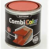 Rust-Oleum Red Paint Rust-Oleum Combicolor Original Metal Paint Flame Red 0.75L