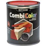 Rust-Oleum Red Paint Rust-Oleum Combicolor Multi-Surface Wood Paint Flame Red 0.75L