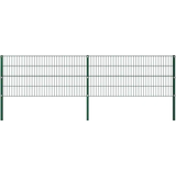 Welded Wire Fences vidaXL Fence Panel with Posts
