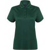 Women Polo Shirts on sale Henbury Ladies Micro-Fine Pique Polo Shirt - Bottle