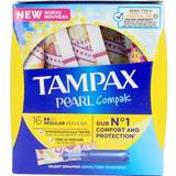 Menstrual Protection on sale Tampax Pearl Compak Regular 16-pack