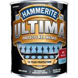 Metal Paint Hammerite Ultima Metal Paint Smooth Red 0.75L