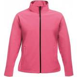 Regatta Women's Standout Ablaze Printable Softshell Jacket - Hot Pink/Black