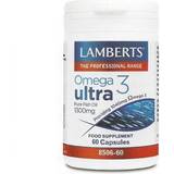 Fatty Acids on sale Lamberts Omega 3 Ultra Pure Fish Oil 1300mg 60 pcs